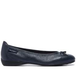 Hosanna Navy Leather Loafers<Carl Scarpa Discount