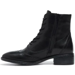 Isla Black Leather Ankle Boots<Carl Scarpa Hot