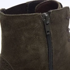 Isla Green Suede Ankle Boots<Carl Scarpa Best
