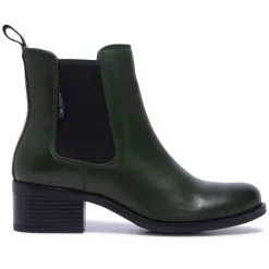Jax Green Leather Ankle Boots<Carl Scarpa Online