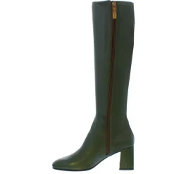 Jilly Green Italian Leather Knee High Boots<Carl Scarpa