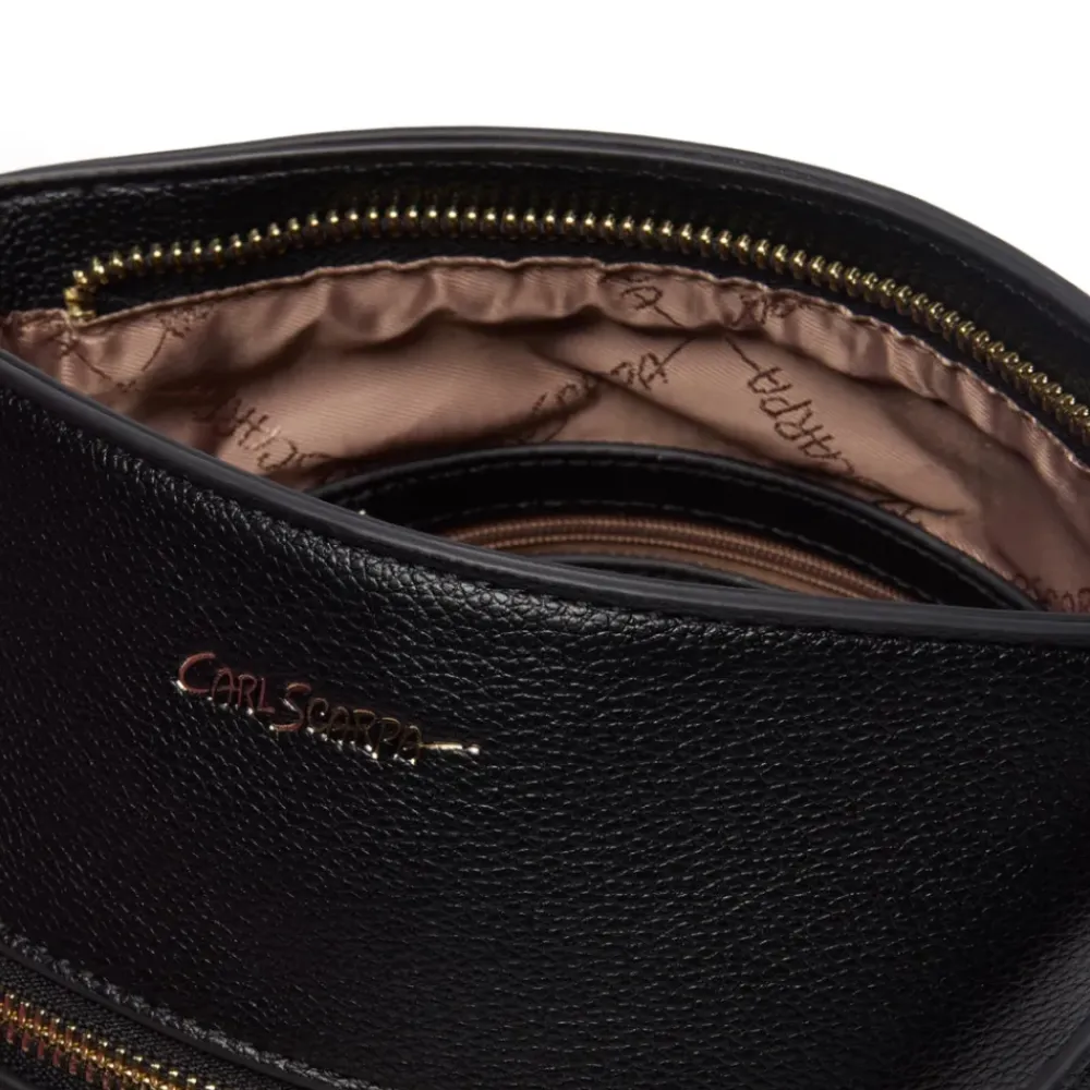 Juniper Black Handbag<Carl Scarpa New