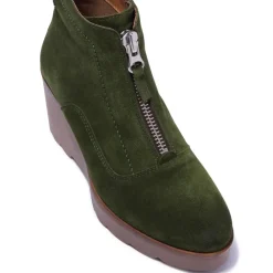 Kelania Green Suede Ankle Boots<Carl Scarpa Best