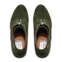 Kelania Green Suede Ankle Boots<Carl Scarpa Best
