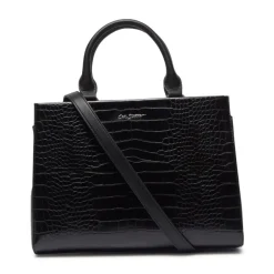 Kleo Black Croc Handbag<Carl Scarpa Discount