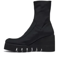 Lainie Black Textile Ankle Boots<Carl Scarpa Best