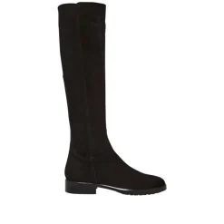Lara Black Suede Knee-High Boots<Carl Scarpa