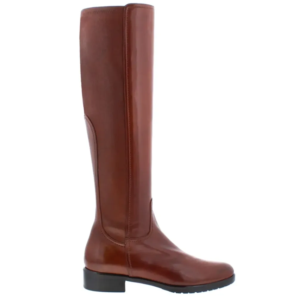Lara Tan Leather Knee-High Boots<Carl Scarpa Outlet