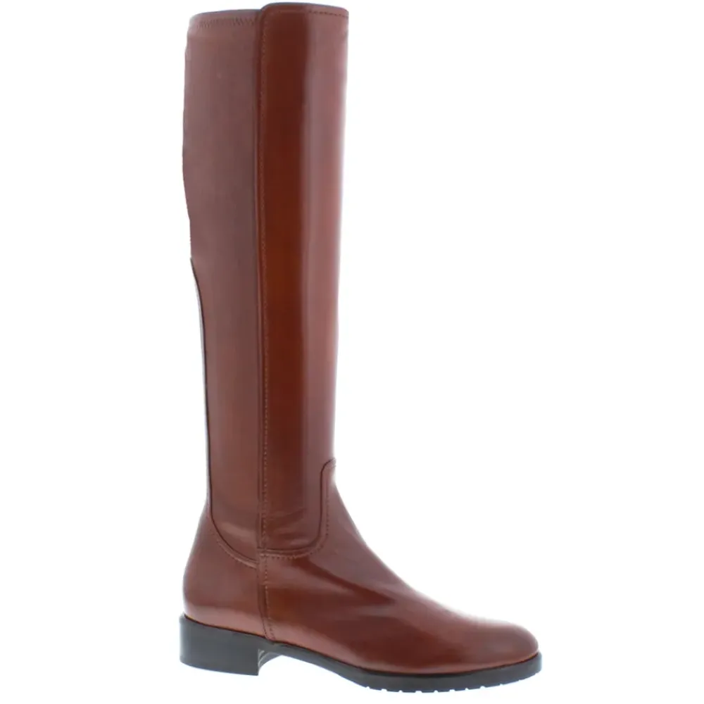 Lara Tan Leather Knee-High Boots<Carl Scarpa Outlet