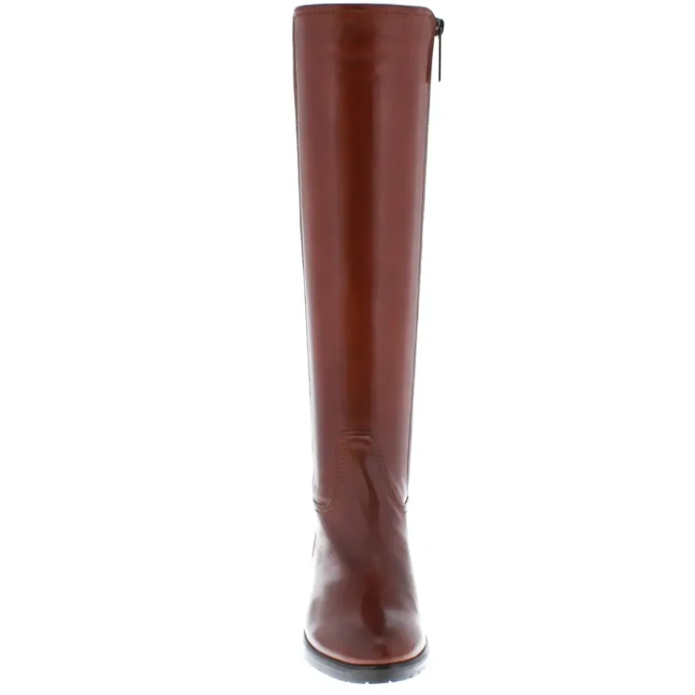 Lara Tan Leather Knee-High Boots<Carl Scarpa Outlet