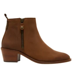 Laurelle Block Heel Suede Ankle Boots<Carl Scarpa Discount