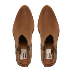 Laurelle Block Heel Suede Ankle Boots<Carl Scarpa Discount