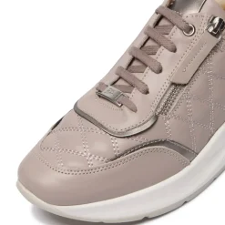 Lestina Grey Leather Leisure<Carl Scarpa New