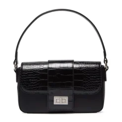 Listini Black Croc Handbag<Carl Scarpa Discount
