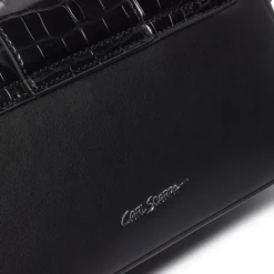 Listini Black Croc Handbag<Carl Scarpa Discount