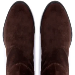 Lodeve Brown Suede Ankle Boots<Carl Scarpa Online