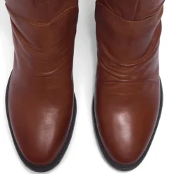 Lodeve Tan Leather Ankle Boots<Carl Scarpa Online