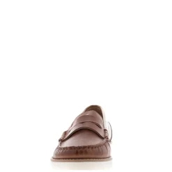 Lucentia Tan Leather Wedge Loafers<Carl Scarpa Clearance