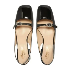 Martina Black Low Block Heel Courts<Carl Scarpa Hot