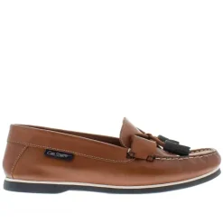 Matteo Tan Leather Deck Shoes<Carl Scarpa Sale