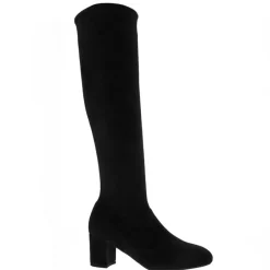 Mimosa Black Italian Suede Knee High Boots<Carl Scarpa Online