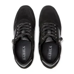 Nemoli Black Leather Trainers<Carl Scarpa Best
