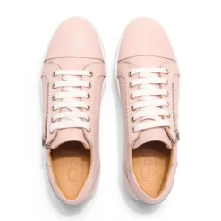 Norina Blush Leather Platform Trainers<Carl Scarpa Outlet