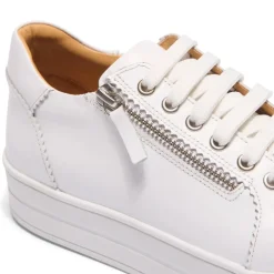 Norina White Leather Platform Trainers<Carl Scarpa Hot
