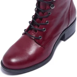 Ocean Bordo Leather Ankle Boots<Carl Scarpa