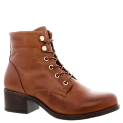 Ocean Tan Leather Lace Up Ankle Boots<Carl Scarpa