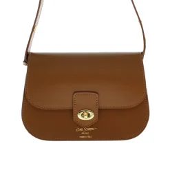 Orsina Tan Italian Leather Shoulder Bag<Carl Scarpa