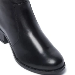 Orvieto Black Leather Ankle Boots<Carl Scarpa Online