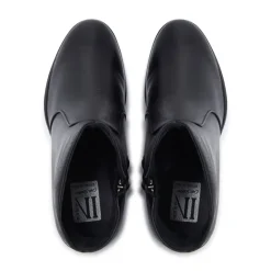 Orvieto Black Leather Ankle Boots<Carl Scarpa Online