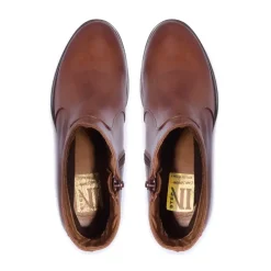 Orvieto Tan Leather Ankle Boots<Carl Scarpa New