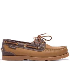 Palazzo Tan Leather Loafers<Carl Scarpa Clearance