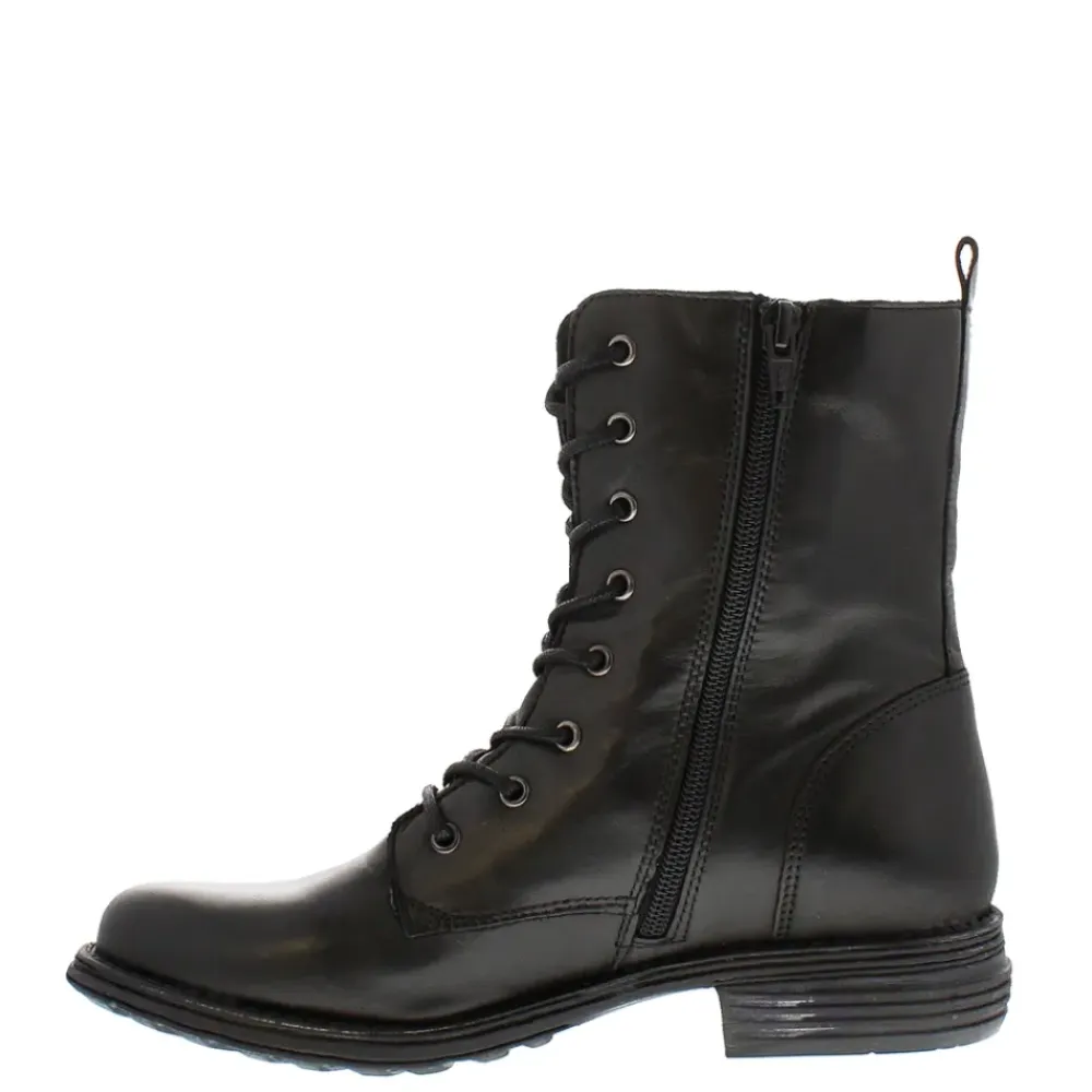 Paulette Black Lace-Up Ankle Boots<Carl Scarpa Hot
