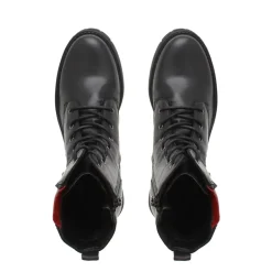 Paulette Black Lace-Up Ankle Boots<Carl Scarpa Hot