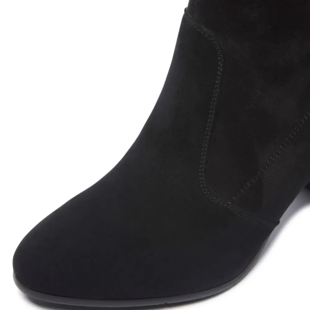 Pelugio Black Suede Ankle Boots<Carl Scarpa Sale