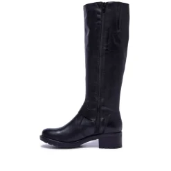 Percile Black Leather Boots<Carl Scarpa Sale