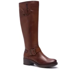 Percile Tan Leather Boots<Carl Scarpa Clearance