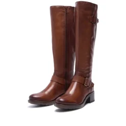 Percile Tan Leather Boots<Carl Scarpa Clearance