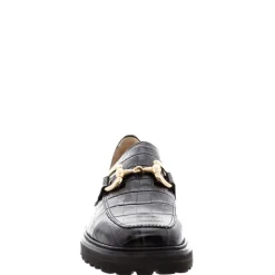 Petal Croc Leather Snaffle Loafers<Carl Scarpa Discount