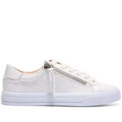 Ravi White Leather Flat Trainers<Carl Scarpa Discount