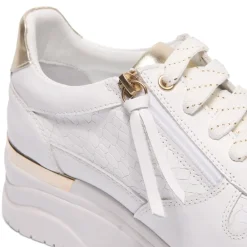 Robyn White Leather Chunky Trainers<Carl Scarpa Online
