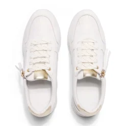 Robyn White Leather Chunky Trainers<Carl Scarpa Online