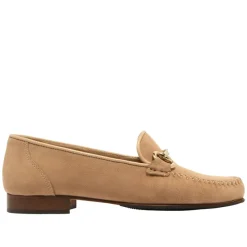 Rochette Taupe Suede Snaffle Loafers<Carl Scarpa