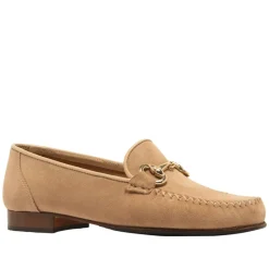 Rochette Taupe Suede Snaffle Loafers<Carl Scarpa