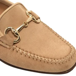 Rochette Taupe Suede Snaffle Loafers<Carl Scarpa