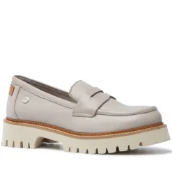 Rolita Grey Leather Loafers<Carl Scarpa