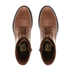 Rosemarie Tan Leather Lace Up Ankle Boots<Carl Scarpa Discount